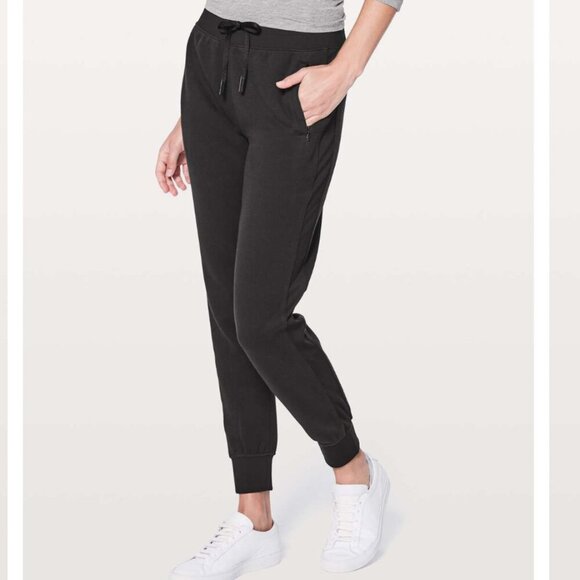 Lululemon Get Going Joggers Black Sweatpants Size 4 - Picture 2 of 16